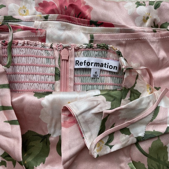 Brand new reformation Frankie Silk Dress - Picture 13 of 13